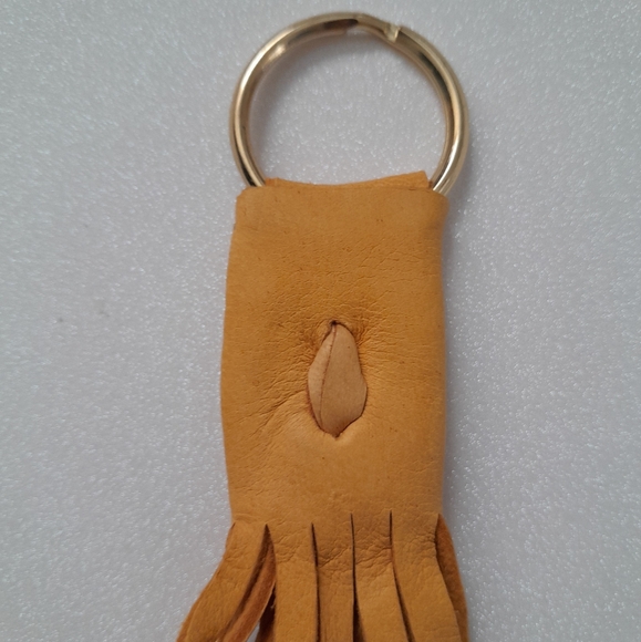 NEW! Indian Head Buffalo 1937 Nickel Deerskin Keychain  Size:OS   Unknown - Picture 4 of 7